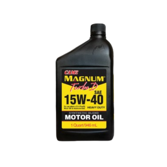 Aceite Magnum Turbo D 15W-40 CI-4 Plus/SL 12/1 QT