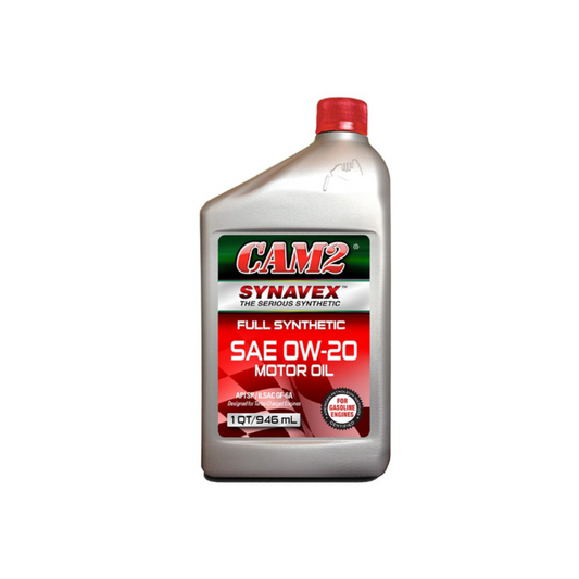 Aceite de Motor CAM2 Synavex Totalmente Sintético SAE 0W-20
