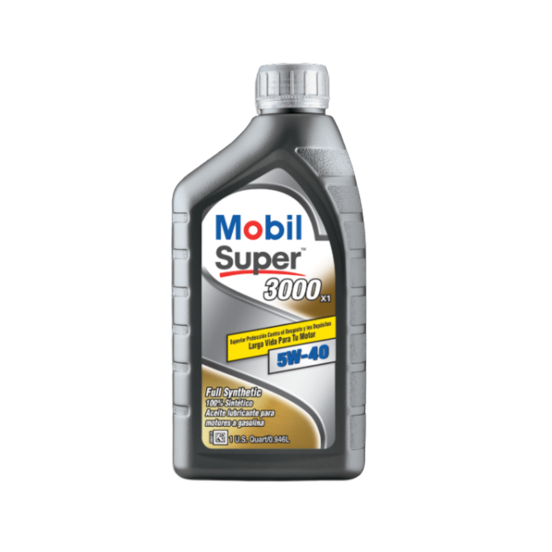 Aceite Mobil Super™ 3000 X1 5W-40 en Cuarto