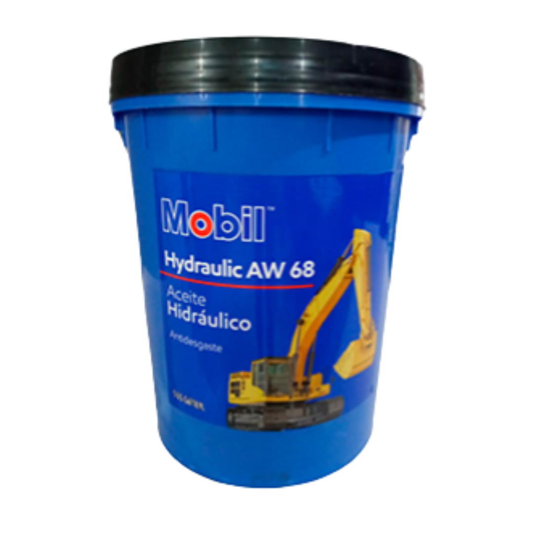 Aceite Mobil Hydraulic Aw 68 en Balde