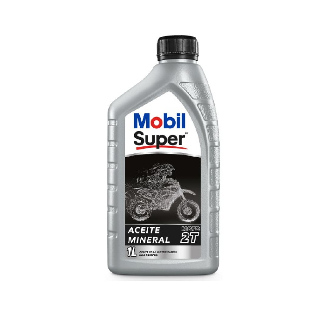 Aceite Mobil Super Moto 2T en Cuarto