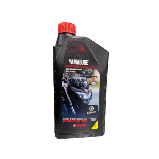 Aceite Yamalube 4T 20W50 en Cuarto