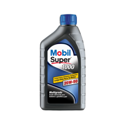 Aceite Mobil Super™ 1000 20W-50 en Cuarto