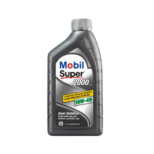 Mobil Super™ 2000 X1 10W-40 en Cuarto