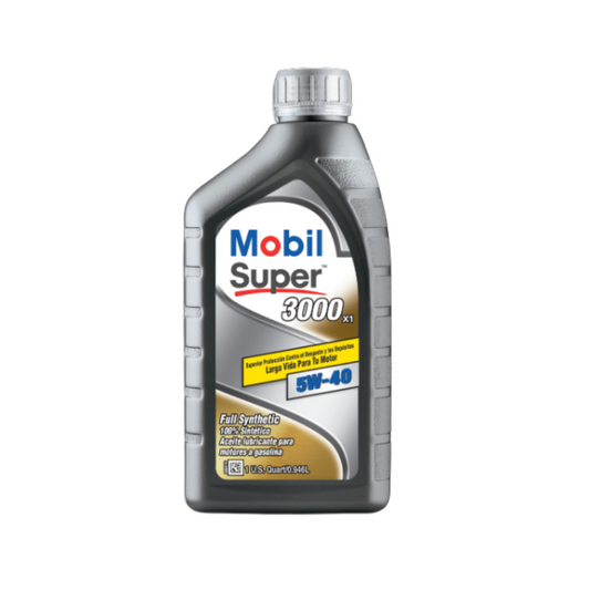 Aceite Mobil Super™ 3000 X1 5W-40 en Cuarto