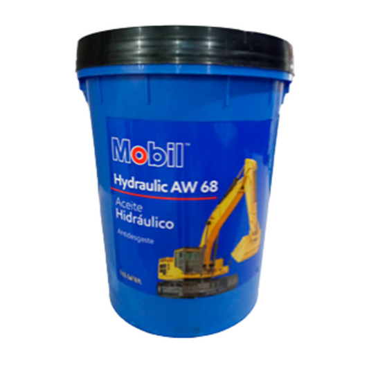 Aceite Mobil Hydraulic Aw 68 en Balde